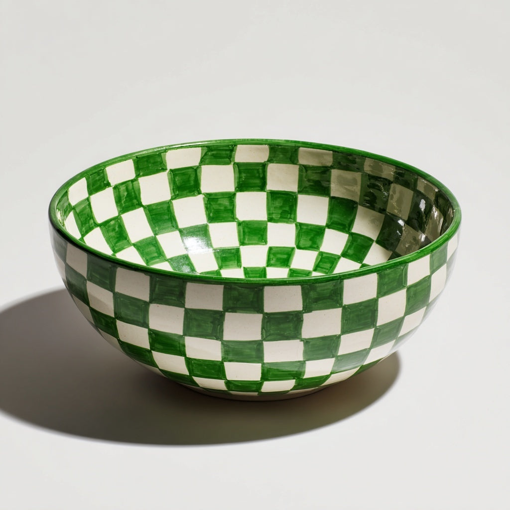 Checkerboard Bowl