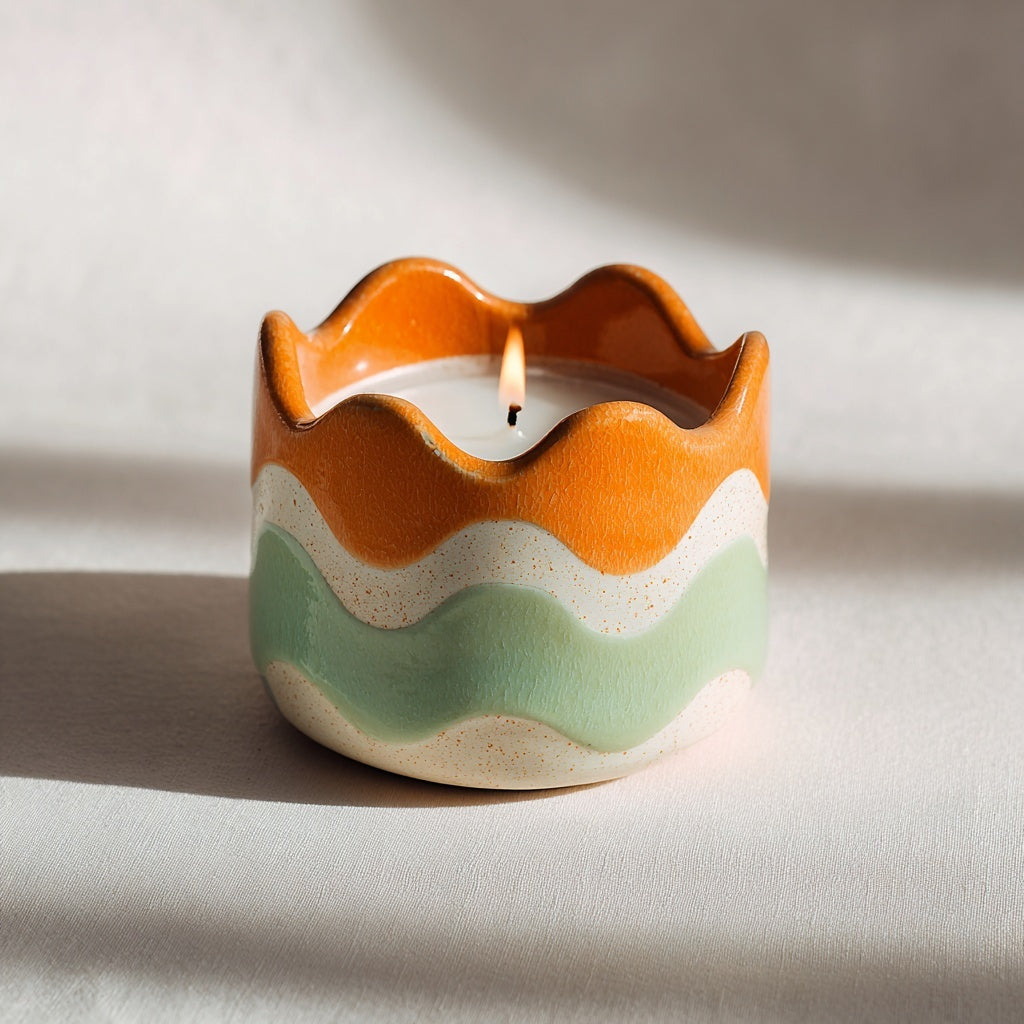 Wave Rim Candle