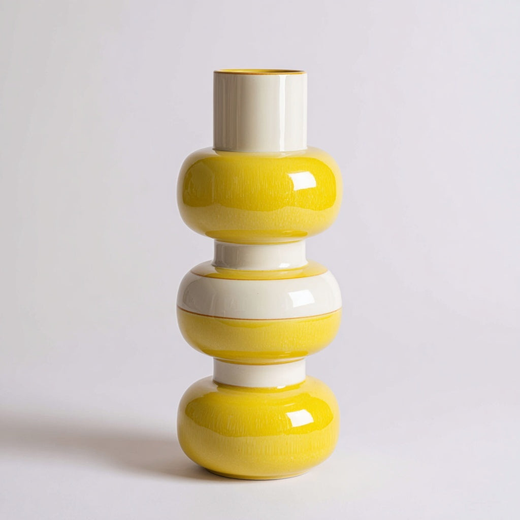 Sunny Stacks Vase